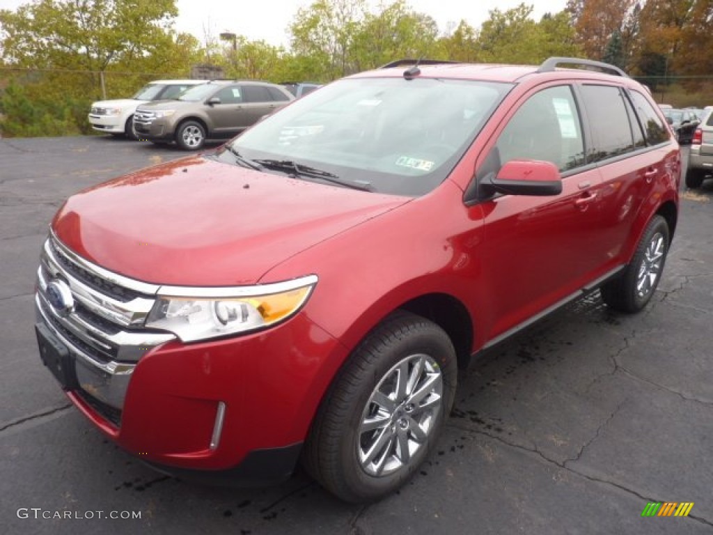 Red Candy Metallic 2012 Ford Edge SEL AWD Exterior Photo #55864004