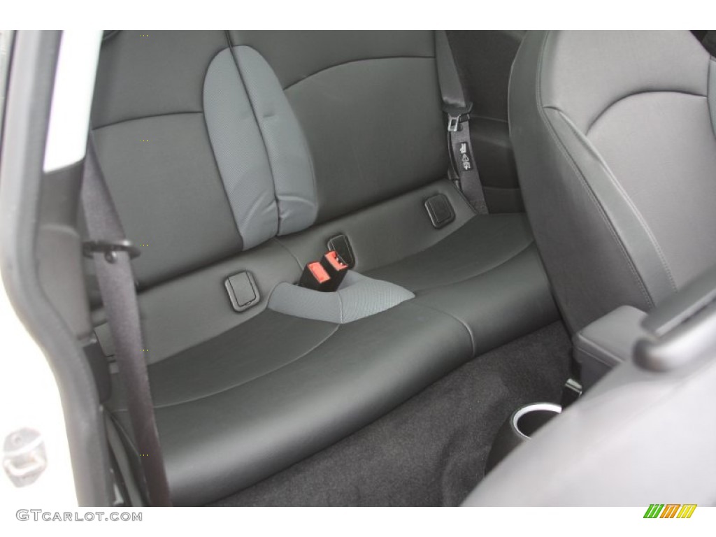 Grey/Carbon Black Interior 2010 Mini Cooper S Hardtop Photo #55865295