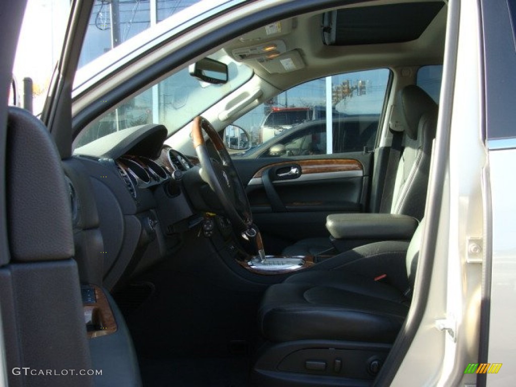 2011 Enclave CXL AWD - Gold Mist Metallic / Ebony/Ebony photo #7