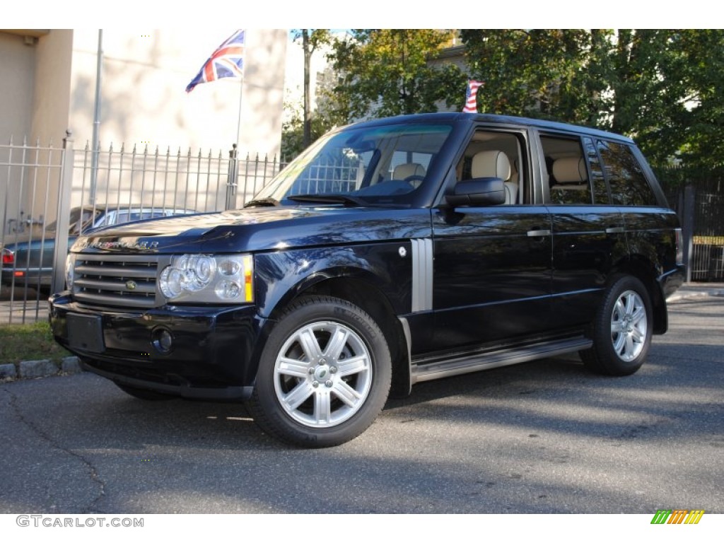 2007 Range Rover HSE - Buckingham Blue Metallic / Ivory/Black photo #1