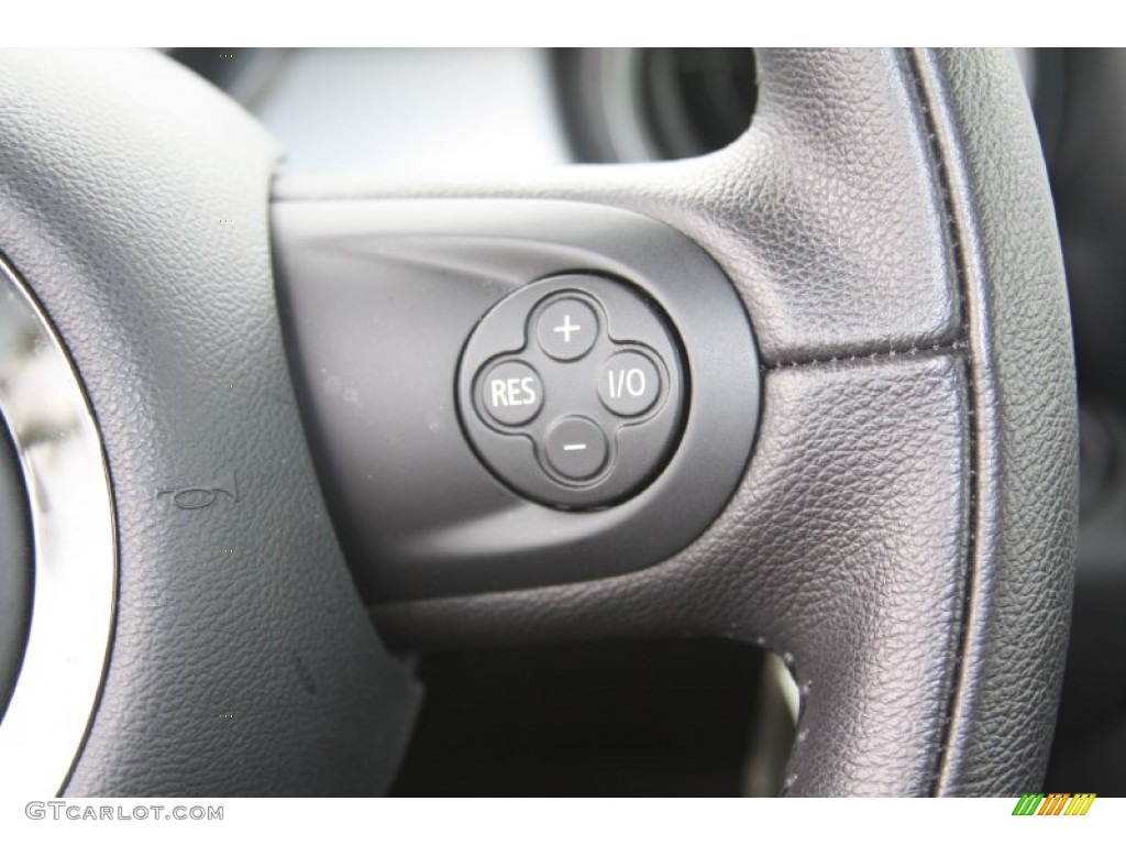 2011 Cooper Hardtop - Interchange Yellow / Carbon Black photo #21