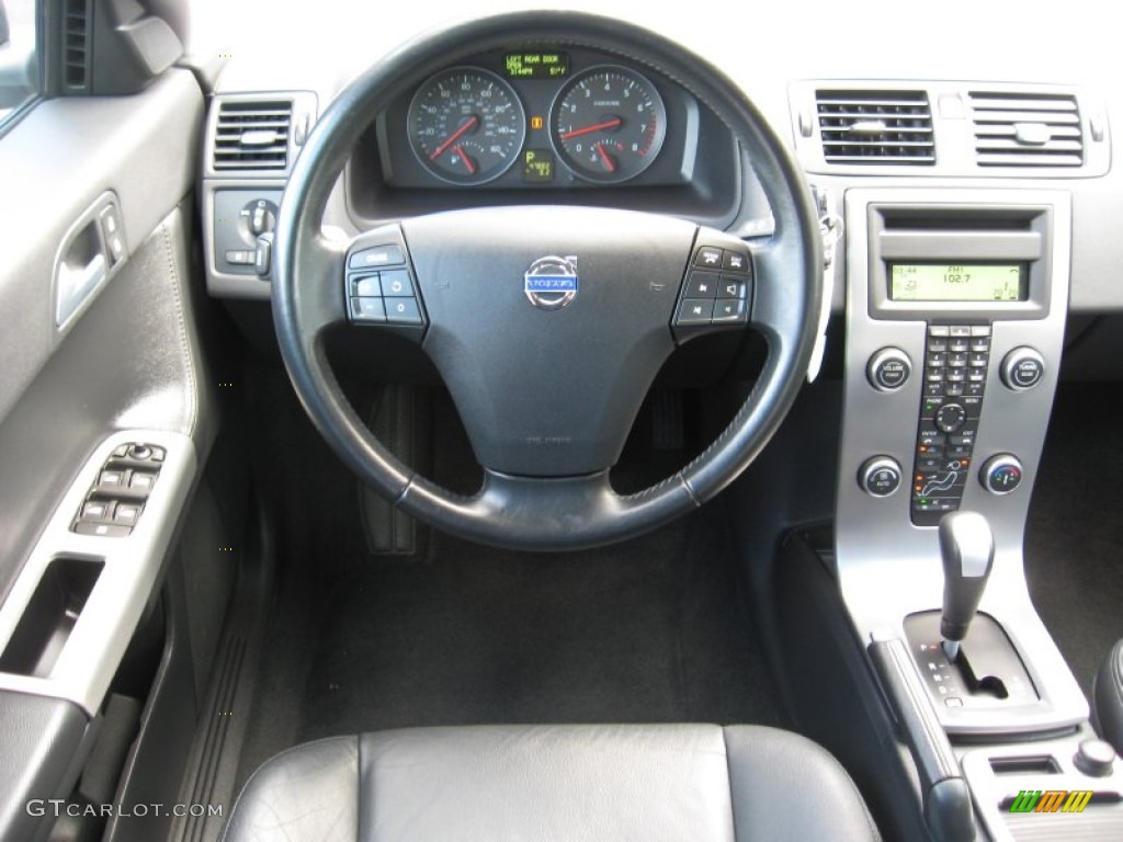Dalaro Off Black T-Tec Interior 2010 Volvo V50 2.4i Photo #55866805