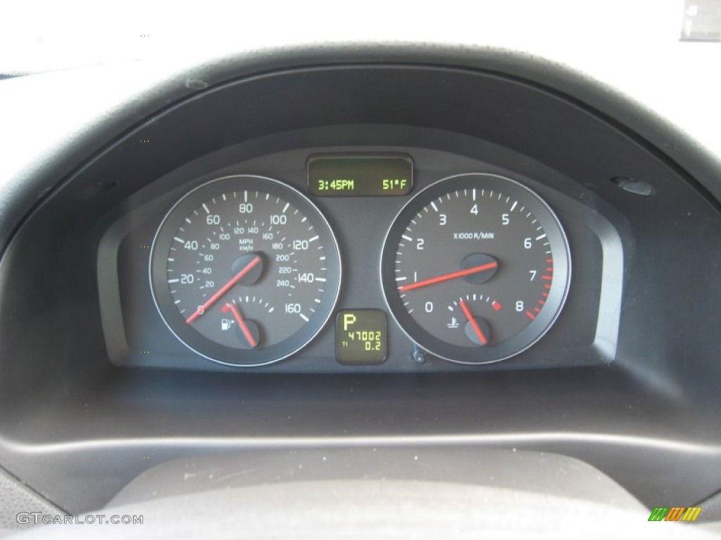 2010 Volvo V50 2.4i Gauges Photo #55866840