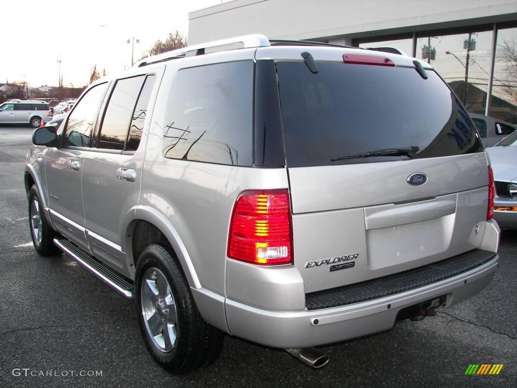 2004 Explorer Limited 4x4 - Silver Birch Metallic / Midnight Grey photo #4