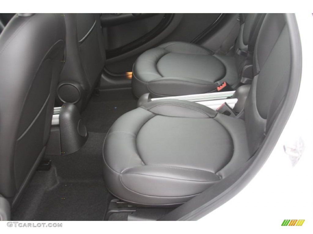 Carbon Black Interior 2012 Mini Cooper S Countryman Photo #55867726