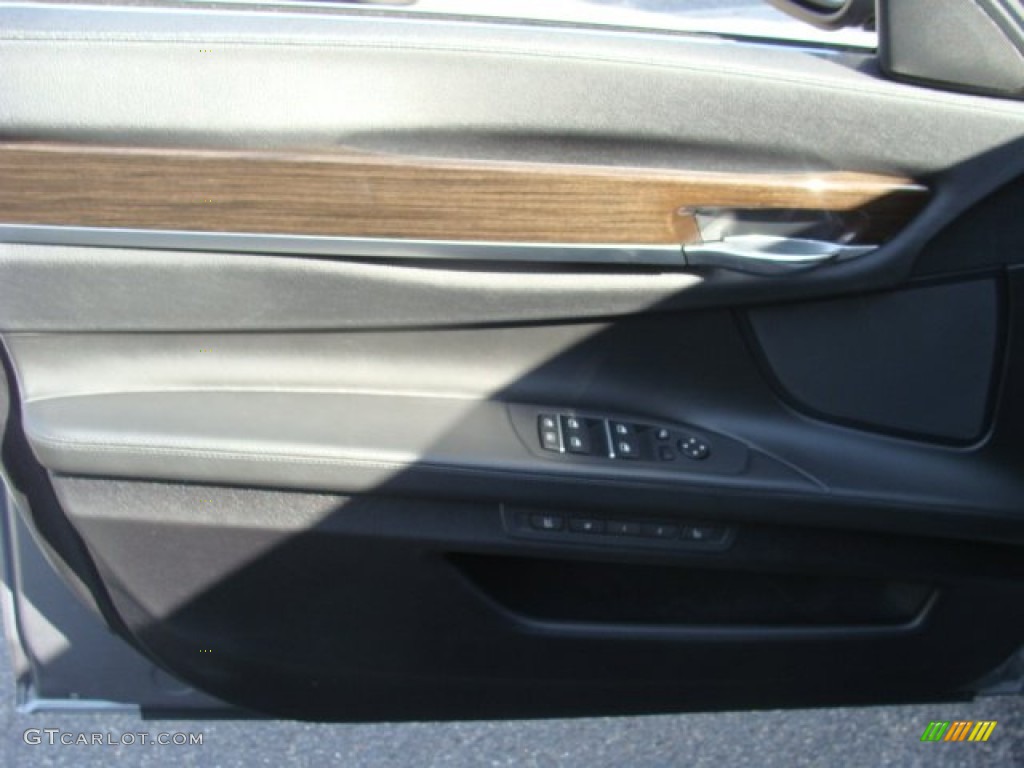 2010 7 Series 750Li xDrive Sedan - Space Gray Metallic / Black Nappa Leather photo #9