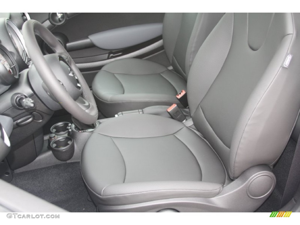 Carbon Black Interior 2012 Mini Cooper Hardtop Photo #55869043