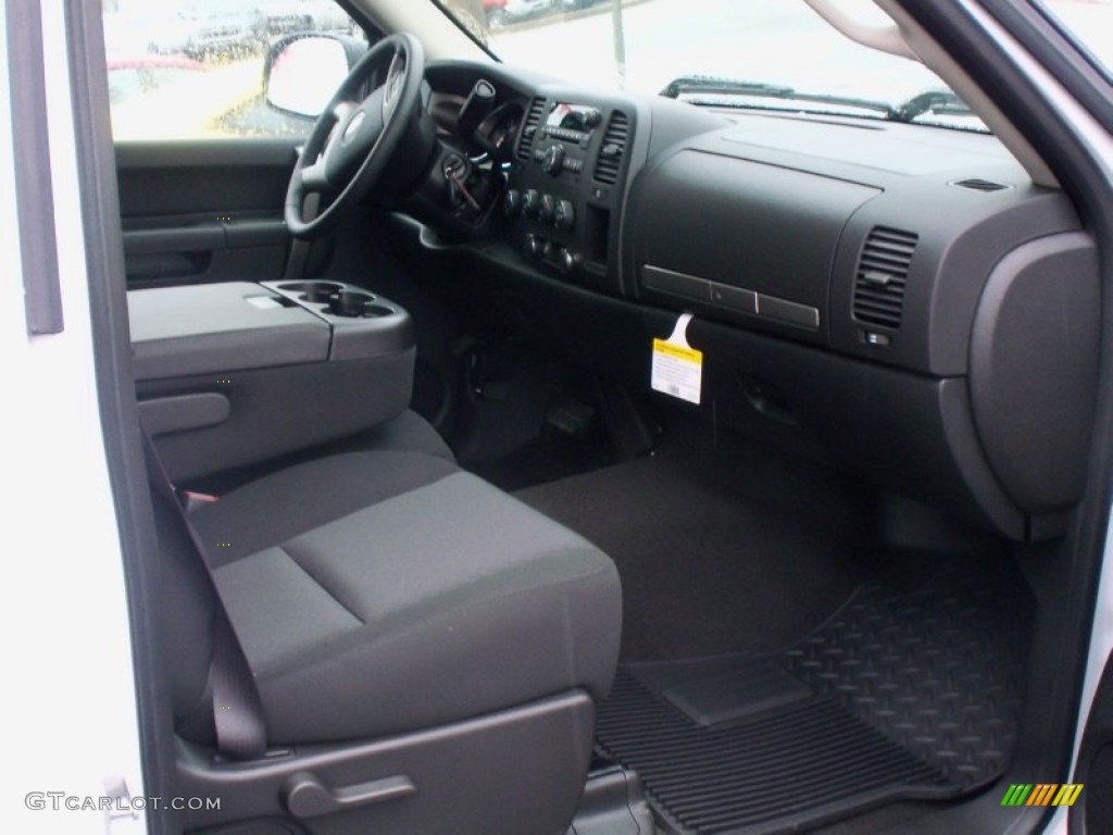 2012 Silverado 1500 LT Regular Cab 4x4 - Summit White / Ebony photo #15