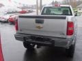 2011 Sheer Silver Metallic Chevrolet Silverado 1500 LS Regular Cab 4x4  photo #6