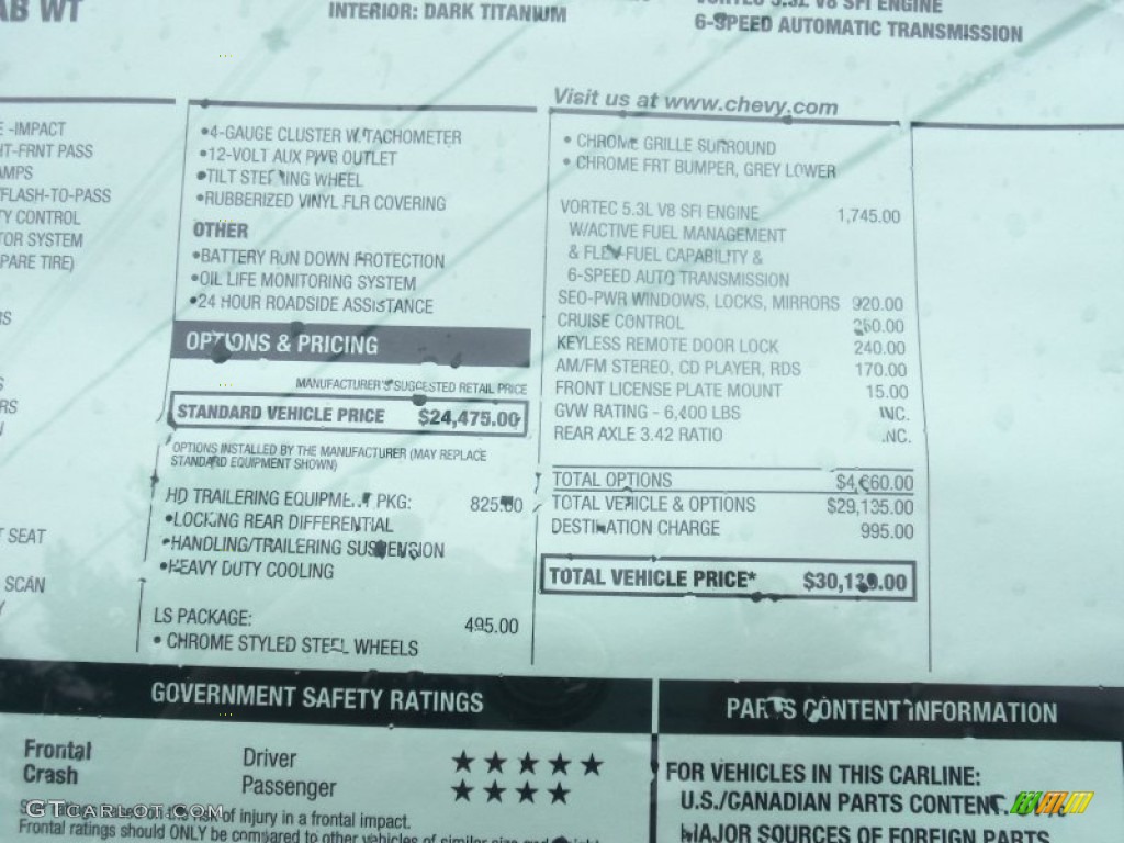 2011 Silverado 1500 LS Regular Cab 4x4 - Sheer Silver Metallic / Dark Titanium photo #27