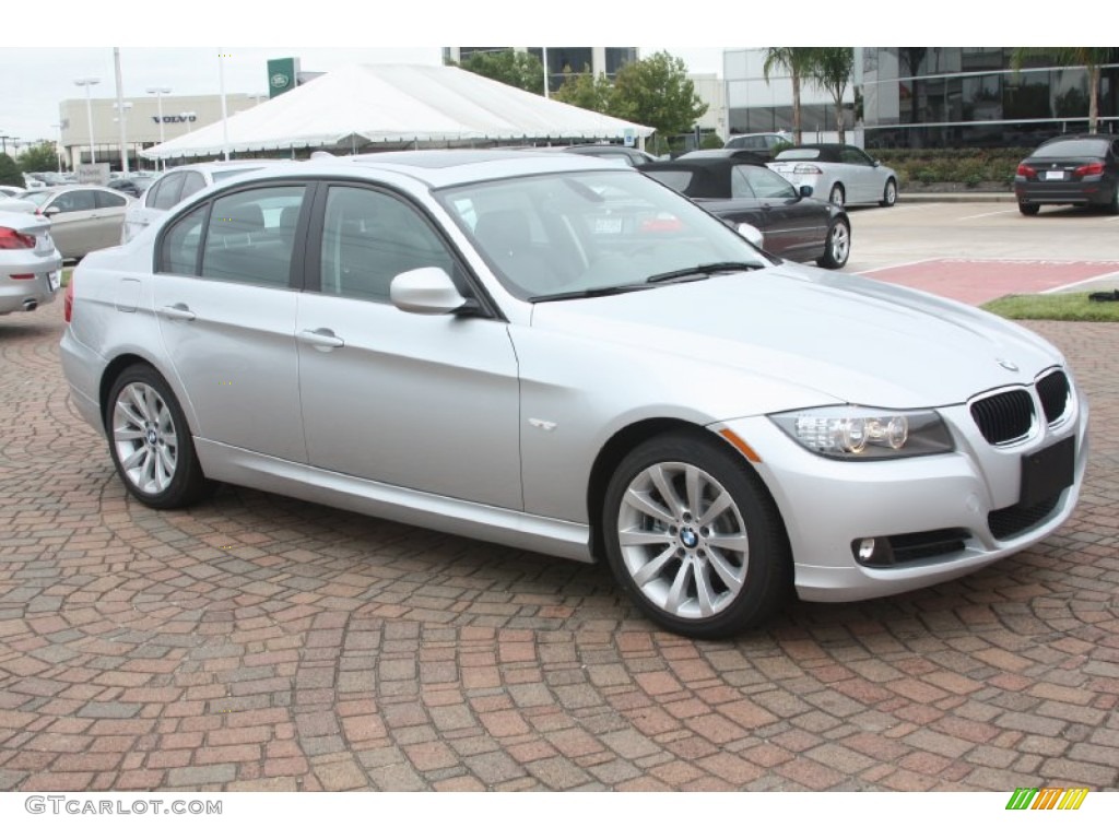 2011 3 Series 328i Sedan - Titanium Silver Metallic / Black Dakota Leather photo #4