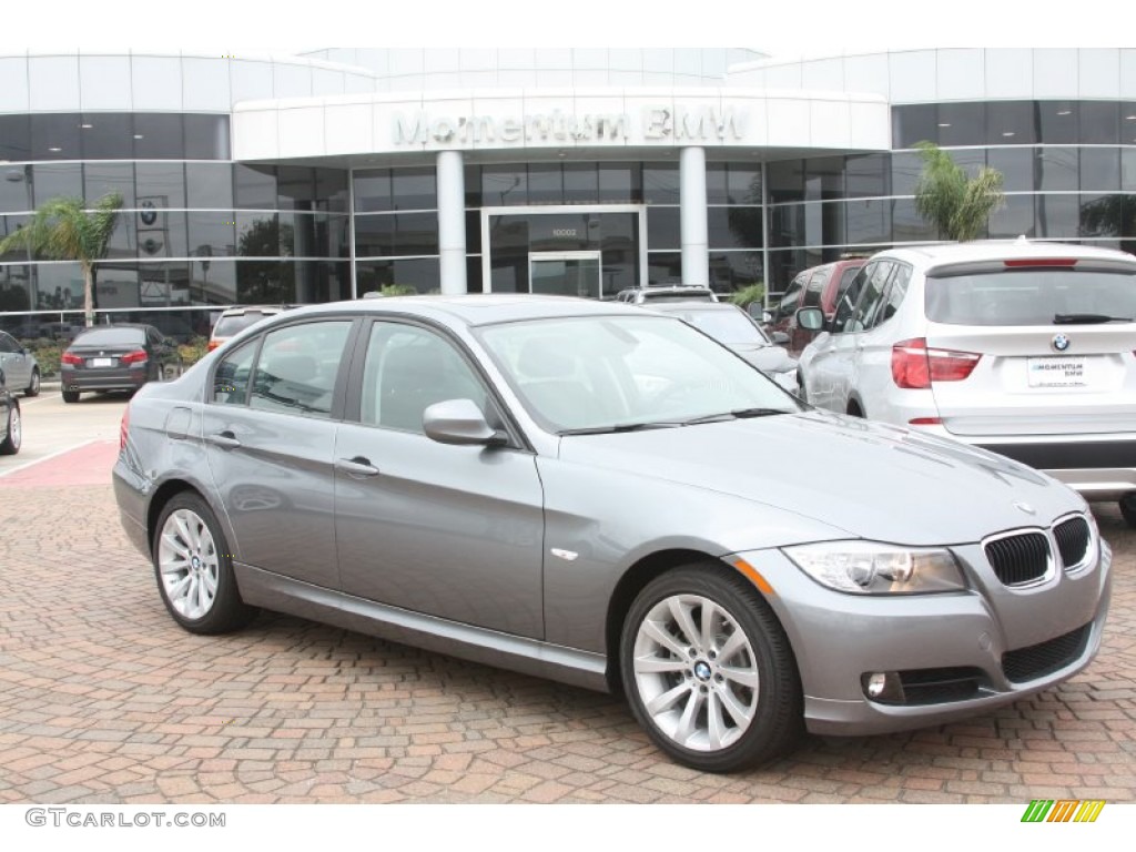 2011 3 Series 328i Sedan - Space Gray Metallic / Black Dakota Leather photo #1
