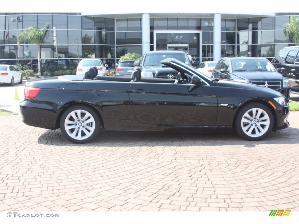 2011 3 Series 328i Convertible - Jet Black / Black photo #4