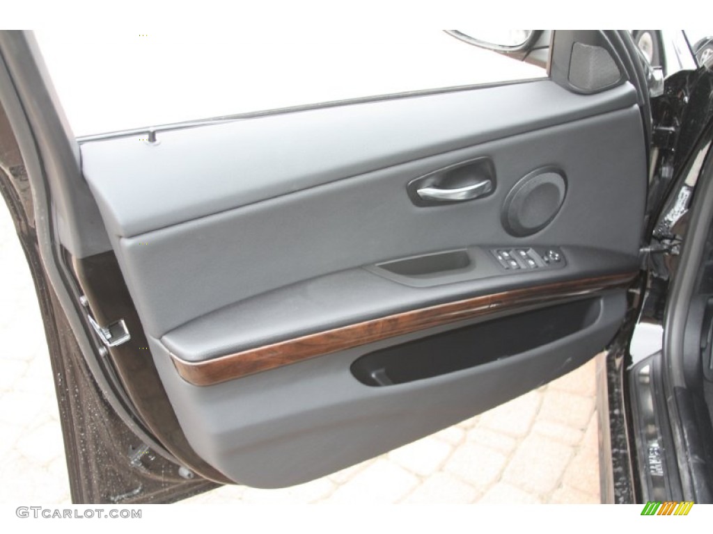 2011 3 Series 328i Sedan - Jet Black / Black Dakota Leather photo #13