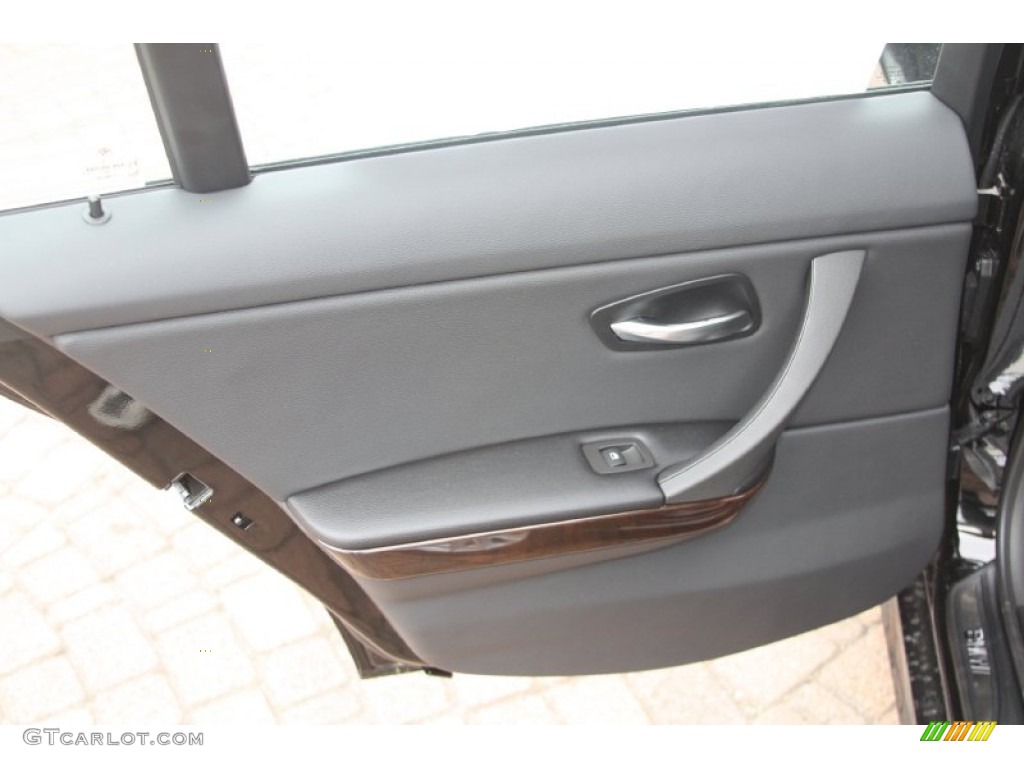 2011 3 Series 328i Sedan - Jet Black / Black Dakota Leather photo #22