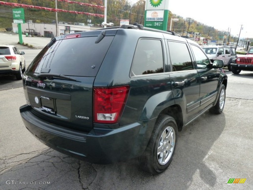 2005 Grand Cherokee Laredo 4x4 - Deep Beryl Green Pearl / Khaki photo #5
