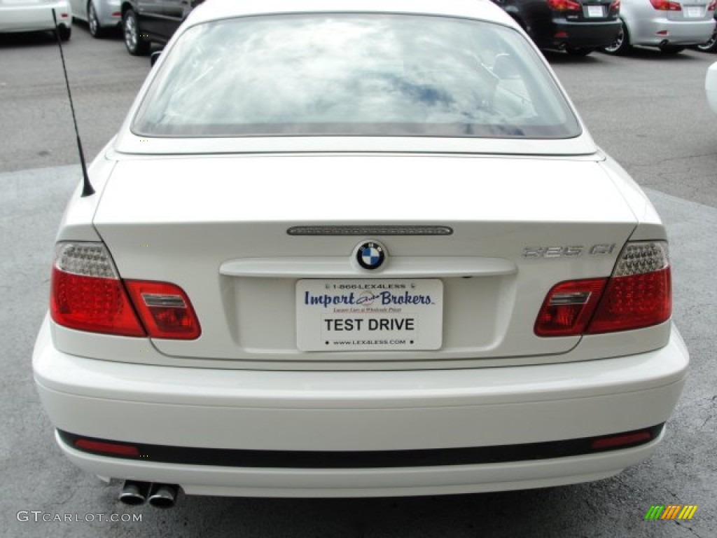 2005 3 Series 325i Convertible - Alpine White / Black photo #12