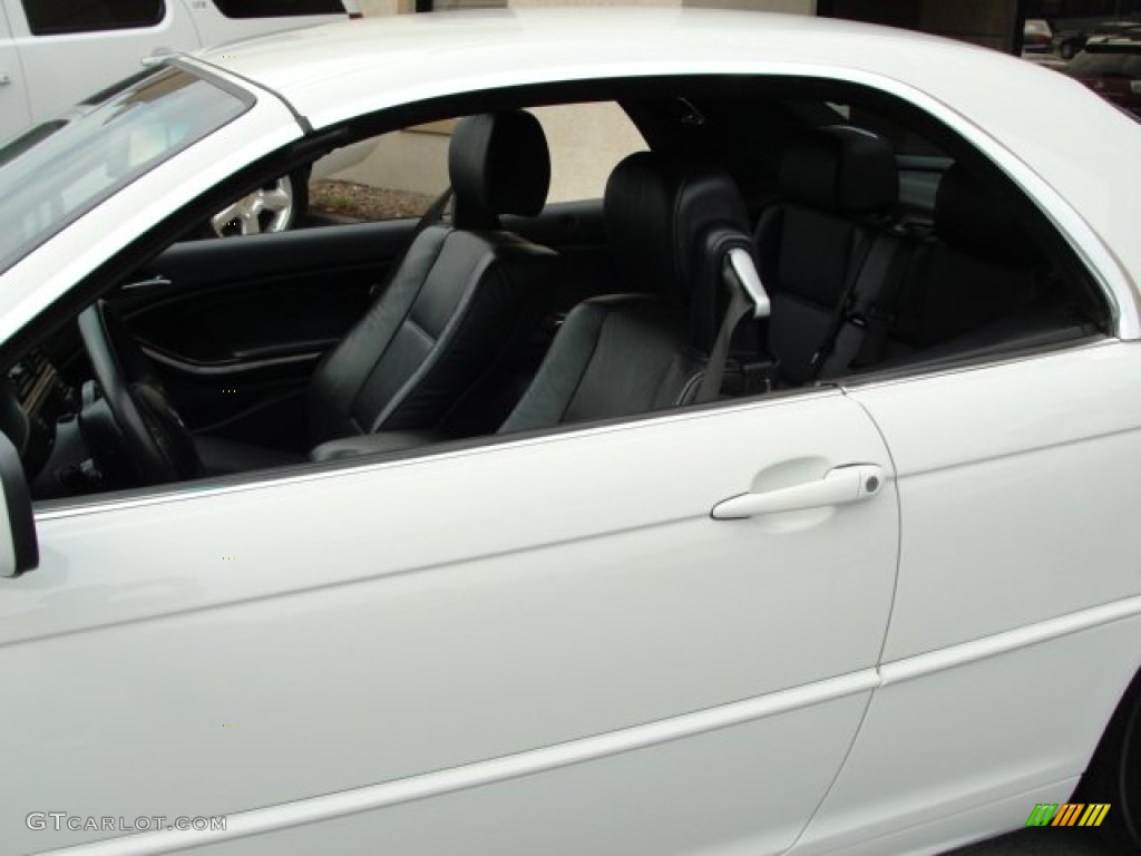 2005 3 Series 325i Convertible - Alpine White / Black photo #14