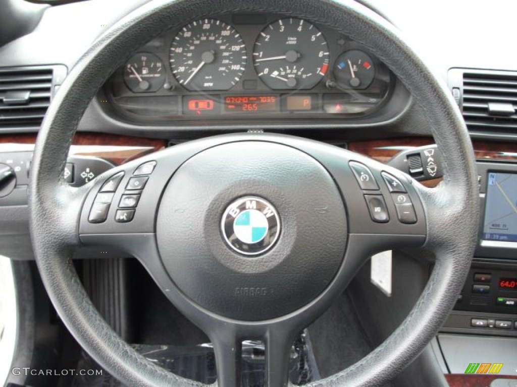 2005 3 Series 325i Convertible - Alpine White / Black photo #16
