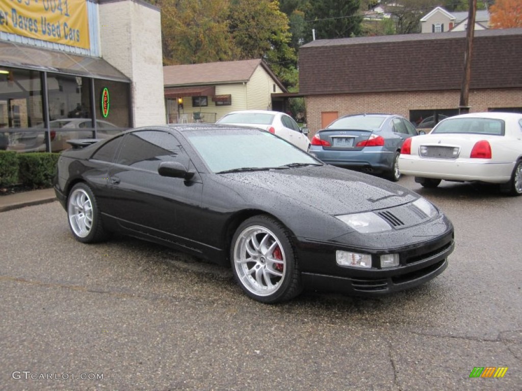 1996 300ZX Turbo Coupe - Super Black / Black photo #2