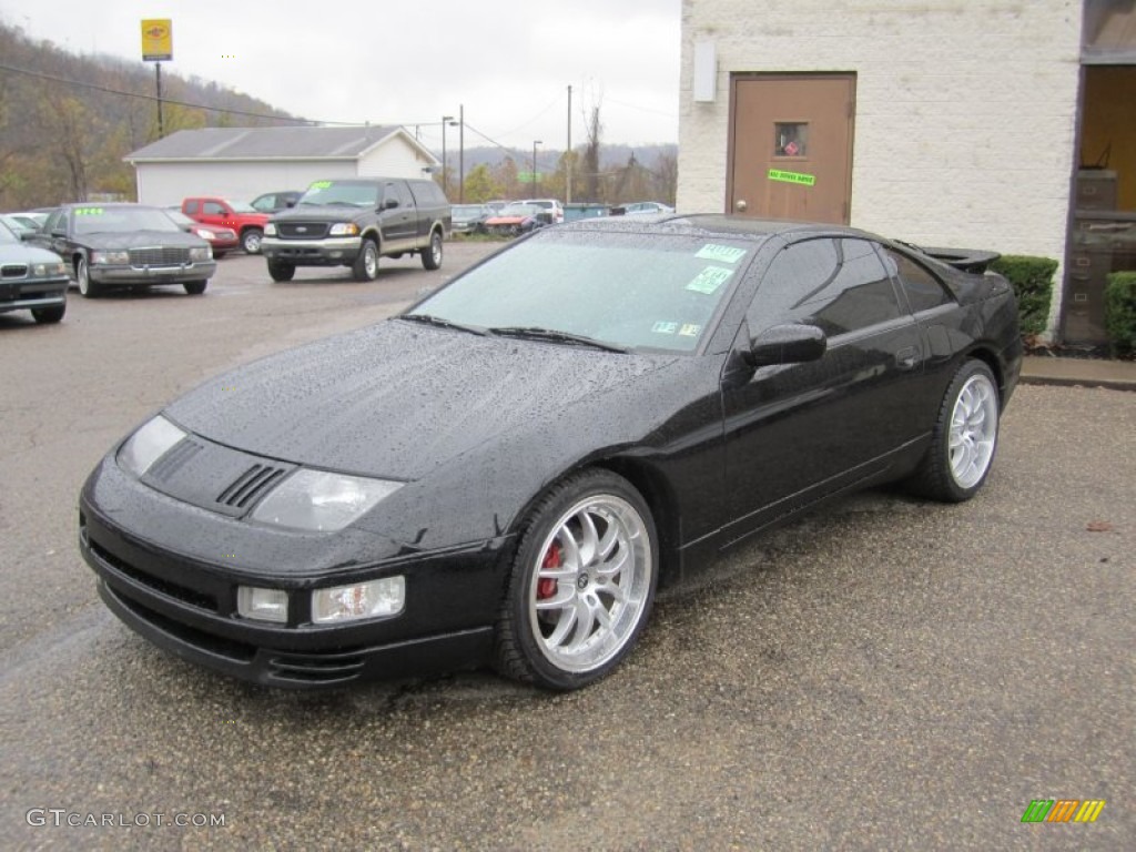 1996 300ZX Turbo Coupe - Super Black / Black photo #5