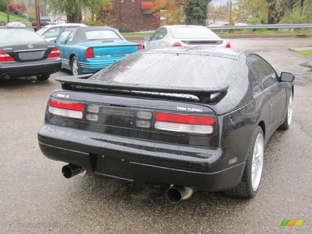 Super Black 1996 Nissan 300ZX Turbo Coupe Exterior Photo #55872449