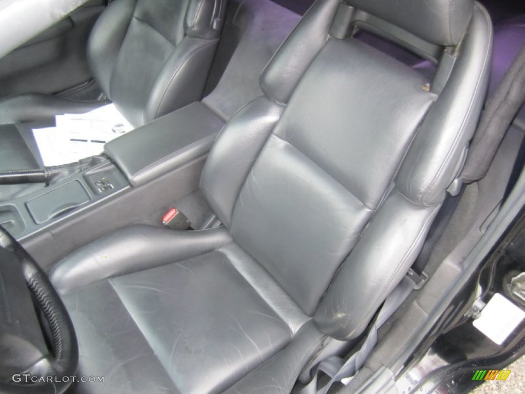 Black Interior 1996 Nissan 300ZX Turbo Coupe Photo #55872493