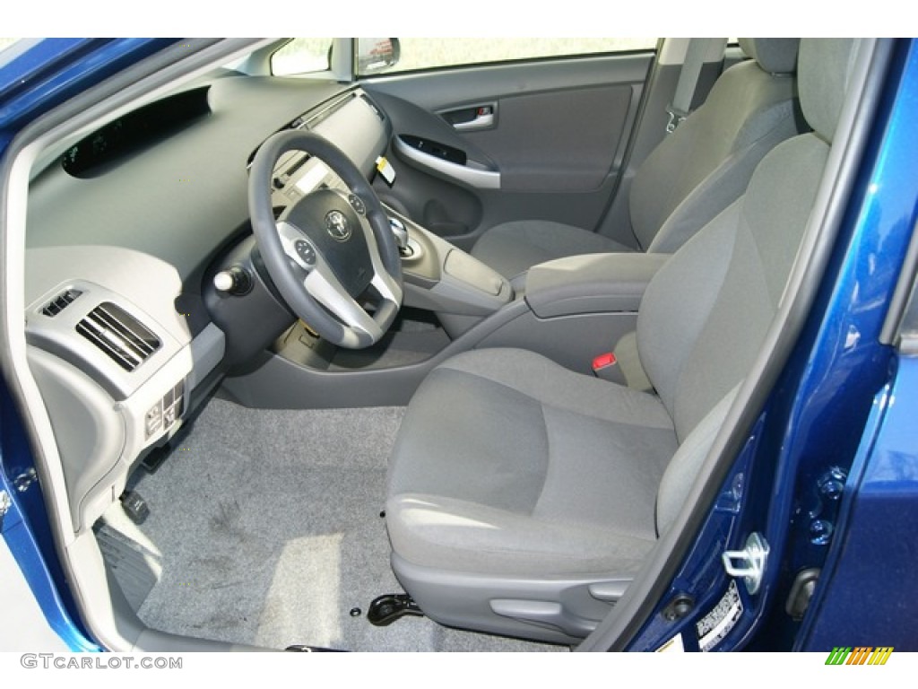 2011 Prius Hybrid II - Blue Ribbon Metallic / Dark Gray photo #4