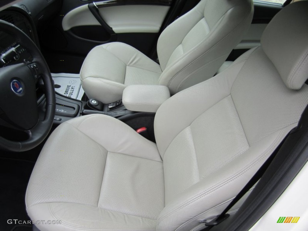 Parchment Interior 2006 Saab 9-5 2.3T Sport Sedan Photo #55872759