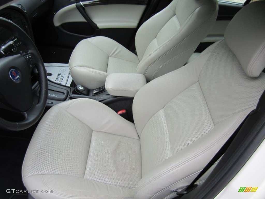 2006 9-5 2.3T Sport Sedan - Polar White / Parchment photo #16