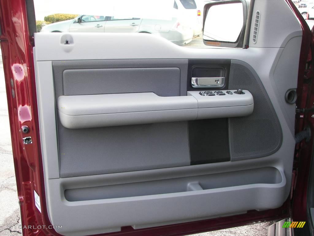 2006 F150 XLT SuperCab 4x4 - Dark Toreador Red Metallic / Medium/Dark Flint photo #8