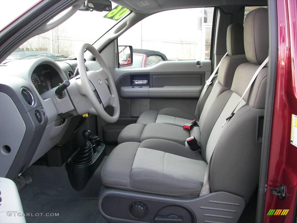 2006 F150 XLT SuperCab 4x4 - Dark Toreador Red Metallic / Medium/Dark Flint photo #9