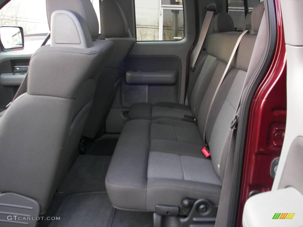 2006 F150 XLT SuperCab 4x4 - Dark Toreador Red Metallic / Medium/Dark Flint photo #10