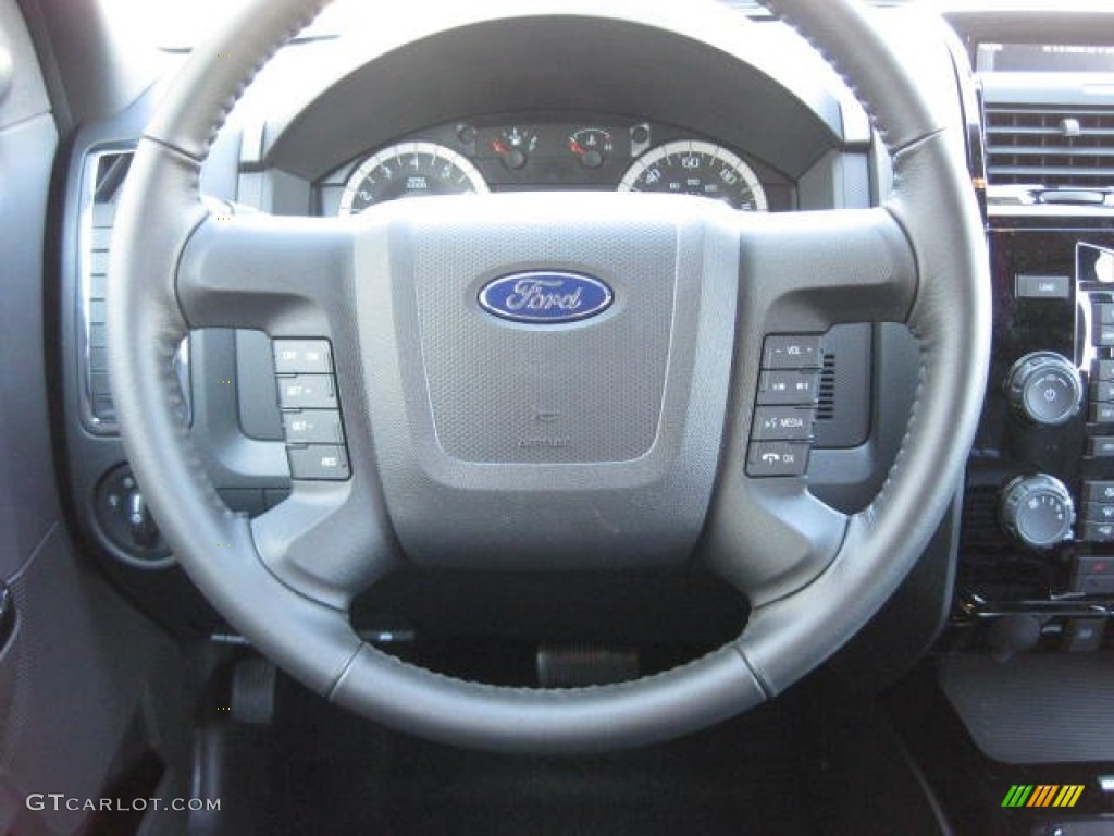 2012 Escape Limited V6 4WD - White Suede / Charcoal Black photo #25