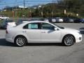 White Platinum Tri-Coat 2012 Ford Fusion SEL V6 AWD Exterior