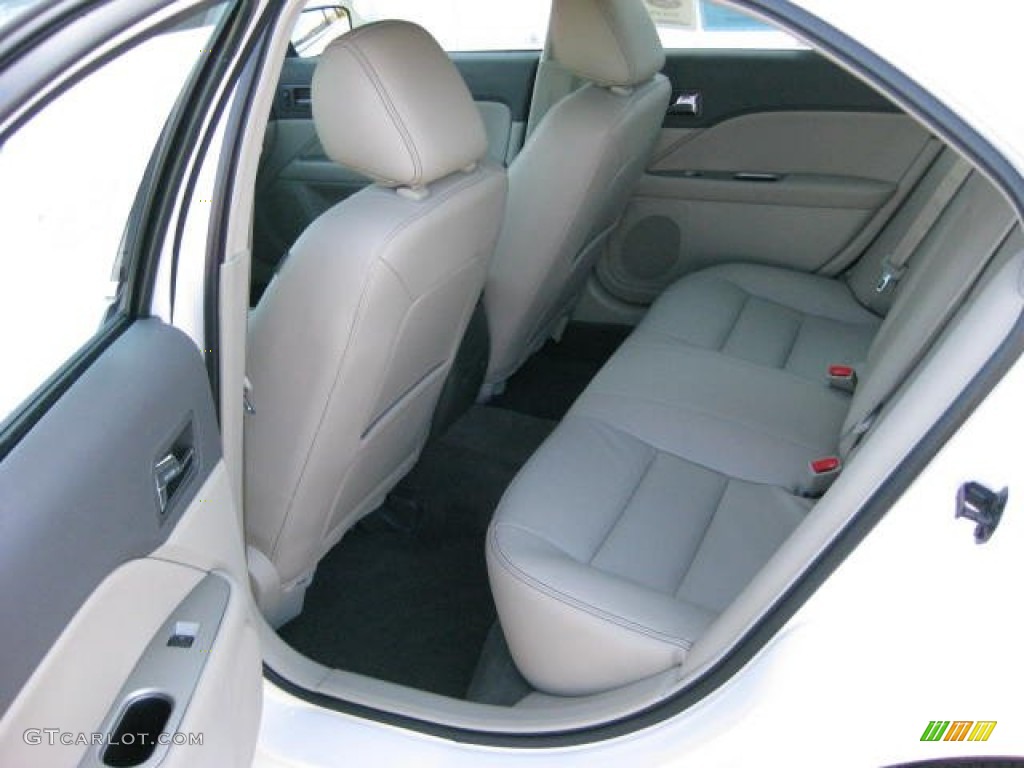 Medium Light Stone Interior 2012 Ford Fusion SEL V6 AWD Photo #55873623