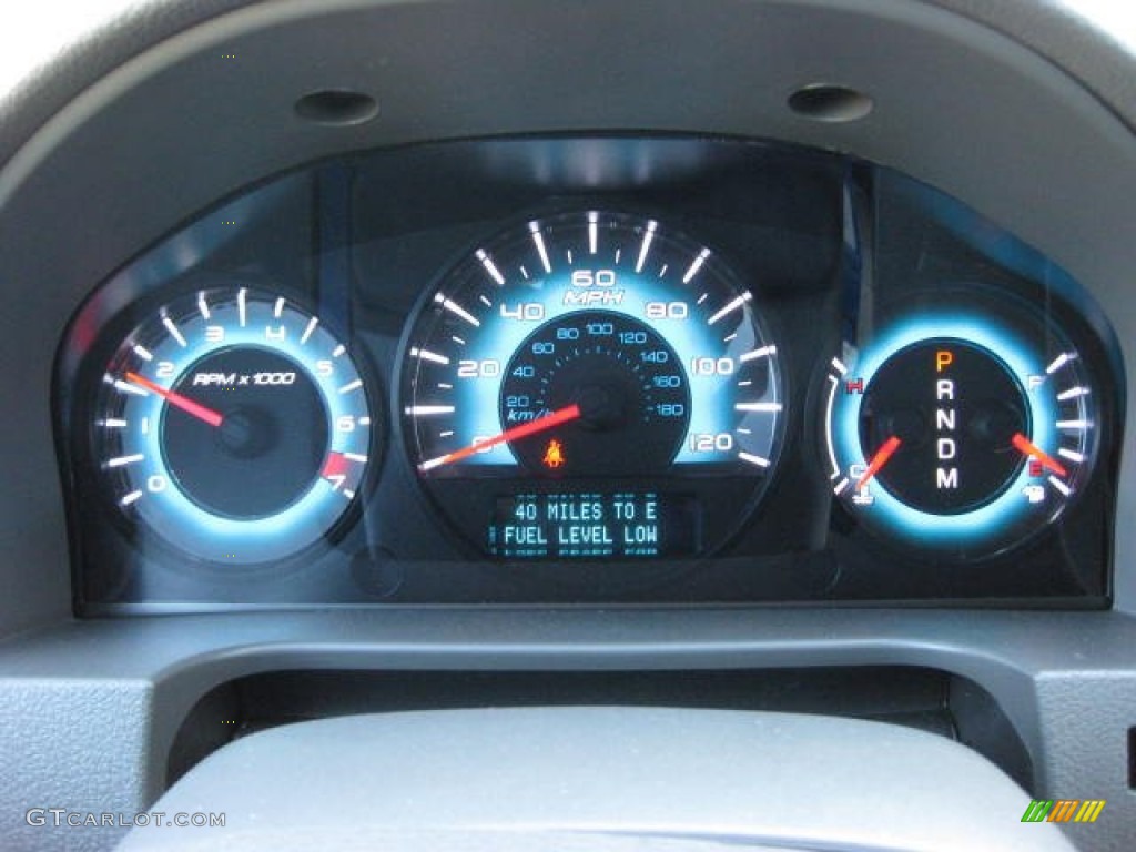 2012 Ford Fusion SEL V6 AWD Gauges Photo #55873701