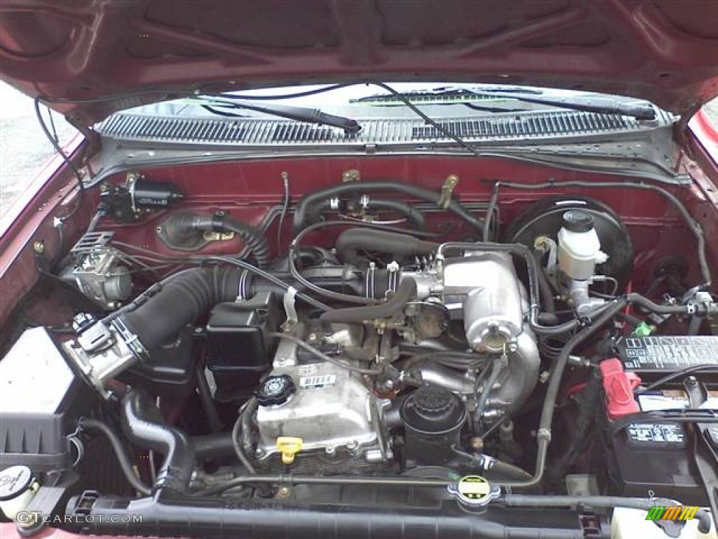 2004 Toyota Tacoma Xtracab 4x4 2.4 Liter DOHC 16-Valve 4 Cylinder Engine Photo #55873713