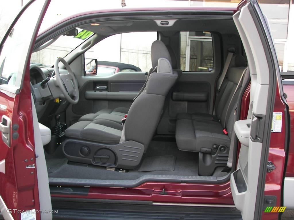 2006 F150 XLT SuperCab 4x4 - Dark Toreador Red Metallic / Medium/Dark Flint photo #18