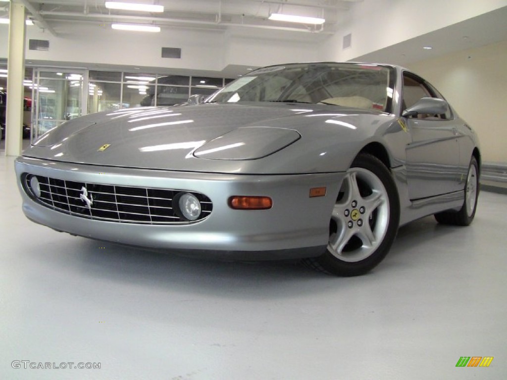 Light Gray Metallic Ferrari 456M