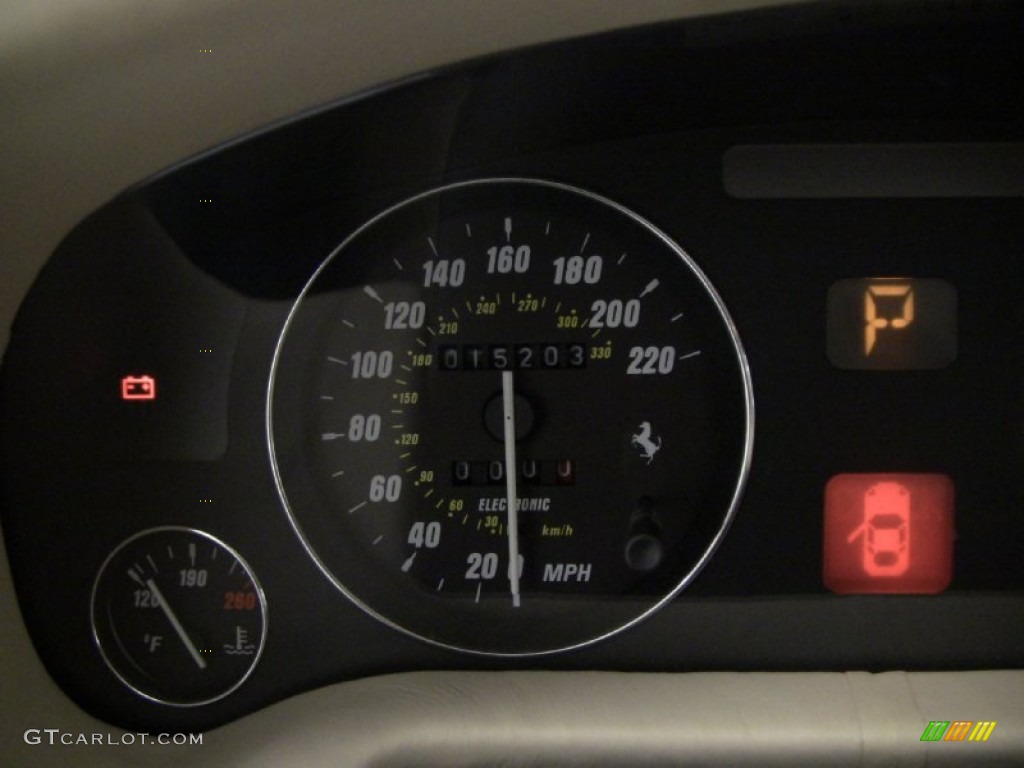 2001 Ferrari 456M GTA Gauges Photos