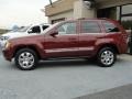 Red Rock Crystal Pearl 2008 Jeep Grand Cherokee Limited Exterior