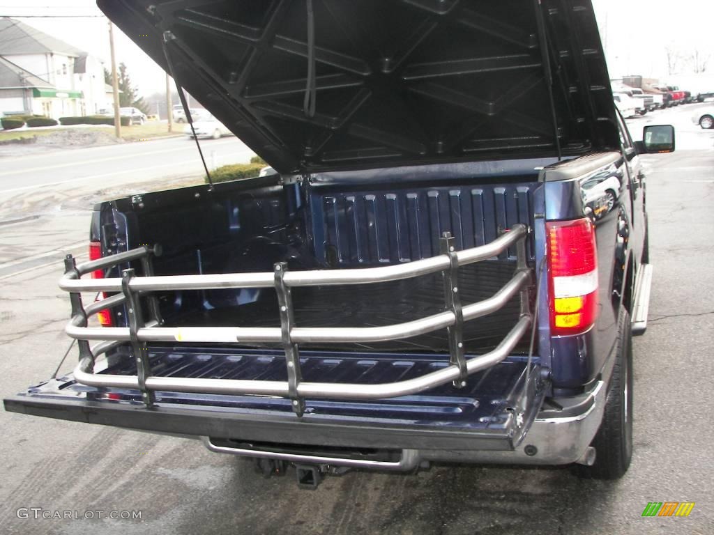 2006 F150 XLT SuperCrew 4x4 - True Blue Metallic / Medium/Dark Flint photo #10