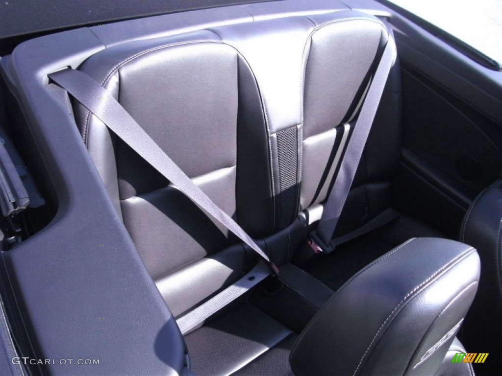 Black Interior 2011 Chevrolet Camaro SS Convertible Photo #55875485