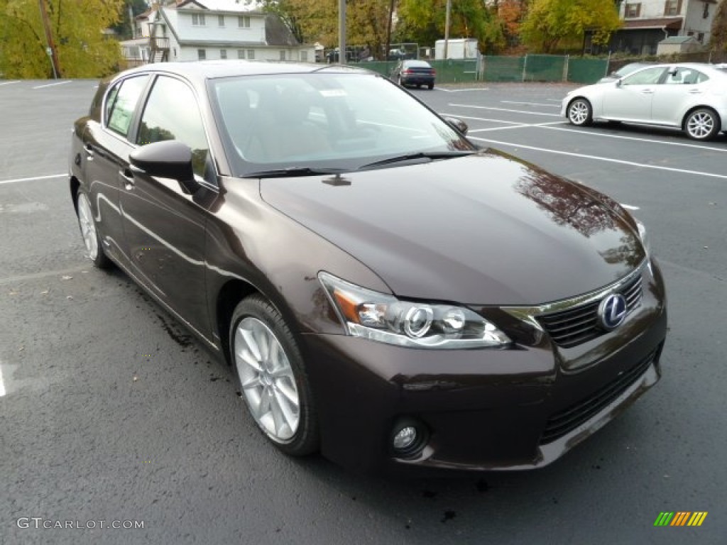Fire Agate Pearl 2012 Lexus CT 200h Hybrid Premium Exterior Photo #55875775