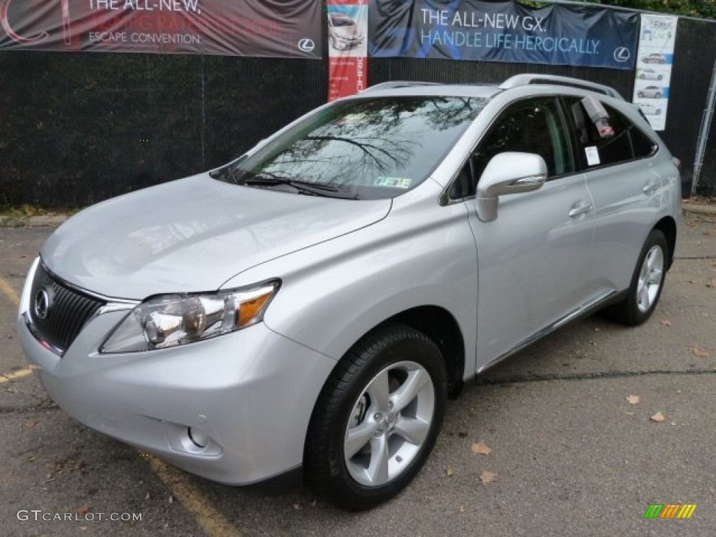Tungsten Silver Metallic 2012 Lexus RX 350 AWD Exterior Photo #55875964