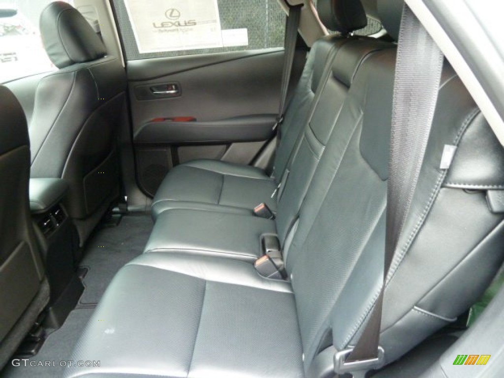 Black Interior 2012 Lexus RX 350 AWD Photo #55875990