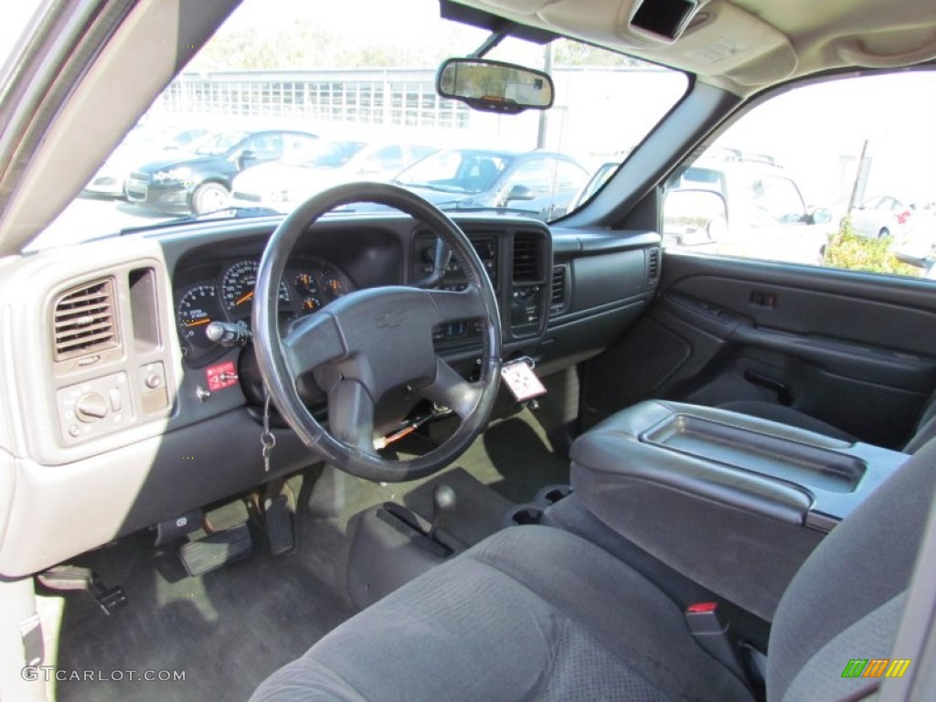 2004 Silverado 1500 Z71 Regular Cab 4x4 - Summit White / Dark Charcoal photo #8