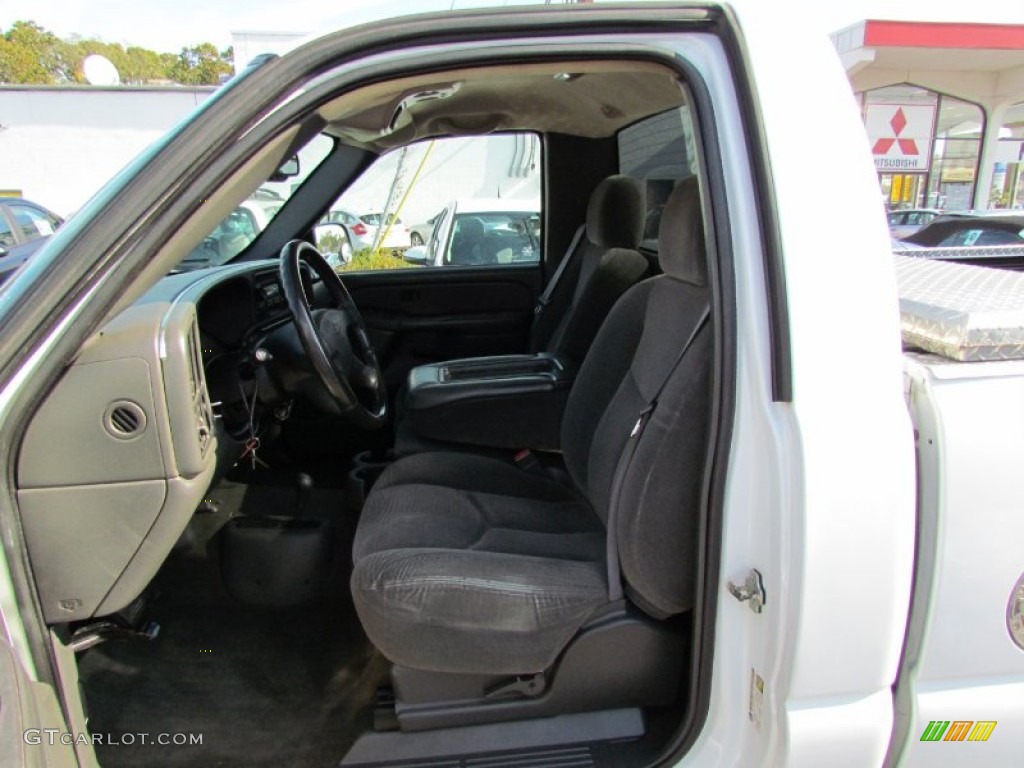 2004 Silverado 1500 Z71 Regular Cab 4x4 - Summit White / Dark Charcoal photo #9