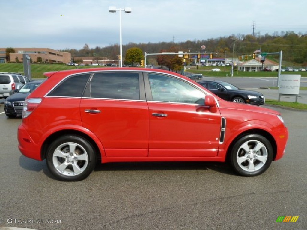 2009 VUE Red Line AWD - Chili Pepper Red / Ebony photo #6